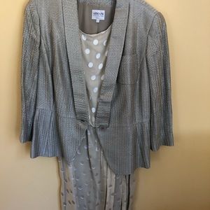 Armani Collection dress and coat